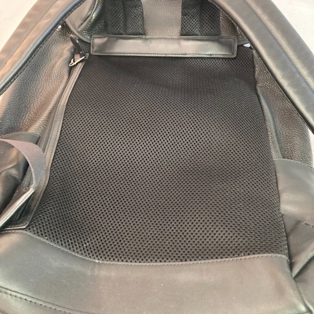 Coach Black Leather Men's Backpack - Picture 10 of 15